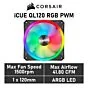 CORSAIR iCUE QL120 RGB 120mm PWM CO-9050097 Case Fan by corsair at Rebel Tech