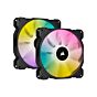 CORSAIR iCUE SP140 RGB ELITE 140mm PWM CO-9050111 Case Fans - 2 Fan Pack by corsair at Rebel Tech