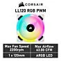 CORSAIR LL120 RGB 120mm PWM CO-9050091 Case Fan by corsair at Rebel Tech