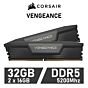 CORSAIR VENGEANCE 32GB Kit DDR5-5200 CL40 1.25v CMK32GX5M2B5200Z40 Desktop Memory by corsair at Rebel Tech