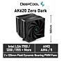 DeepCool AK620 Zero Dark R-AK620-BKNNMT-G-1 Black Air Cooler by deepcool at Rebel Tech