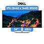Dell UltraSharp U3423WE 34" IPS WQHD 60Hz 210-BFIT Curved Design Monitor by dell at Rebel Tech