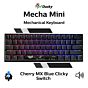 Ducky Mecha Mini Cherry MX Blue DKME2061ST-CUSPDAAT1 Mini Size Mechanical Keyboard by ducky at Rebel Tech
