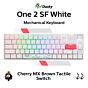 Ducky One 2 SF White Cherry MX Brown DKON1967ST-BUSPDWWT1 SF Size Mechanical Keyboard by ducky at Rebel Tech