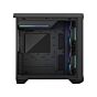Fractal Design FD-C-TOR1C-02 Torrent Compact Light Tempered Glass RGB Black Steel Mid Tower Computer Case by fractaldesign at Rebel Tech