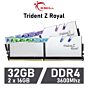 G.SKILL Trident Z Royal 32GB Kit DDR4-3600 CL18 1.35v F4-3600C18D-32GTRS Desktop Memory by gskill at Rebel Tech
