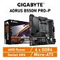 GIGABYTE B550M AORUS PRO-P AM4 AMD B550 Micro-ATX AMD Motherboard by gigabyte at Rebel Tech