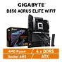 GIGABYTE B850 AORUS ELITE WIFI7 AM5 AMD B850 ATX AMD Motherboard by gigabyte at Rebel Tech