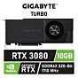 GIGABYTE GeForce RTX 3080 TURBO 10GB GDDR6X GV-N3080TURBO-10GD Graphics Card by gigabyte at Rebel Tech