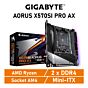 GIGABYTE X570SI AORUS PRO AX AM4 AMD X570 Mini-ITX AMD Motherboard by gigabyte at Rebel Tech