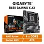 GIGABYTE B650 GAMING X AX AM5 AMD B650 ATX AMD Motherboard by gigabyte at Rebel Tech