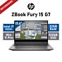 HP ZBook Fury 15 G7 15.6" Intel Core i7-10850H / 32GB RAM / 512GB SSD / Nvidia Quadro T2000 4GB / Windows 11 Pro / A-Grade Refurbished Laptop by hp at Rebel Tech