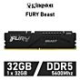 Kingston FURY Beast 32GB DDR5-5600 CL40 1.25v KF556C40BB-32 Desktop Memory by kingston at Rebel Tech