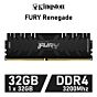 Kingston FURY Renegade 32GB DDR4-3200 CL16 1.35v KF432C16RB/32 Desktop Memory by kingston at Rebel Tech