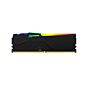 Kingston FURY Beast RGB 16GB DDR5-4800 CL38 1.10v KF548C38BBA-16 Desktop Memory by kingston at Rebel Tech