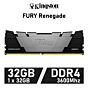 Kingston FURY Renegade 32GB DDR4-3600 CL18 1.35v KF436C18RB/32 Desktop Memory by kingston at Rebel Tech