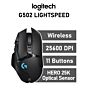 Logitech G502 LIGHTSPEED Optical 910-005568 Wireless Gaming Mouse by logitech at Rebel Tech