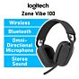 Logitech Zone Vibe 100 981-001213 Wireless Office Headset by logitech at Rebel Tech