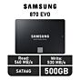 Samsung 870 EVO 500GB SATA6G MZ-77E500BW 2.5" Solid State Drive by samsung at Rebel Tech