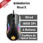 SteelSeries Rival 5 Optical 62551-USED-LN Wired Gaming Mouse by steelseries at Rebel Tech