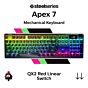 SteelSeries Apex 7 SteelSeries QX2 Red 64636 Full Size Mechanical Keyboard by steelseries at Rebel Tech