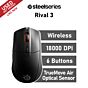 SteelSeries Rival 3 Wireless Optical 62521-USED-LN Wireless Gaming Mouse by steelseries at Rebel Tech
