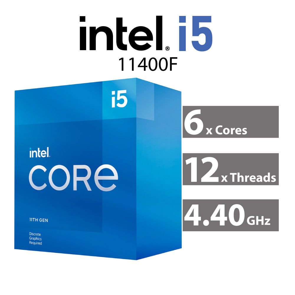 Intel Core i5-11400F Rocket Lake 6-Core 2.60GHz LGA1200 65W