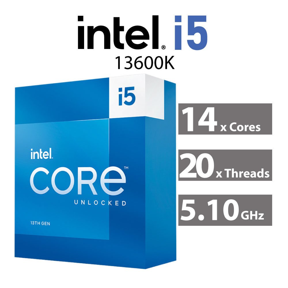 Intel Core i5-13600K Raptor Lake 14-Core 3.50GHz LGA1700 125W