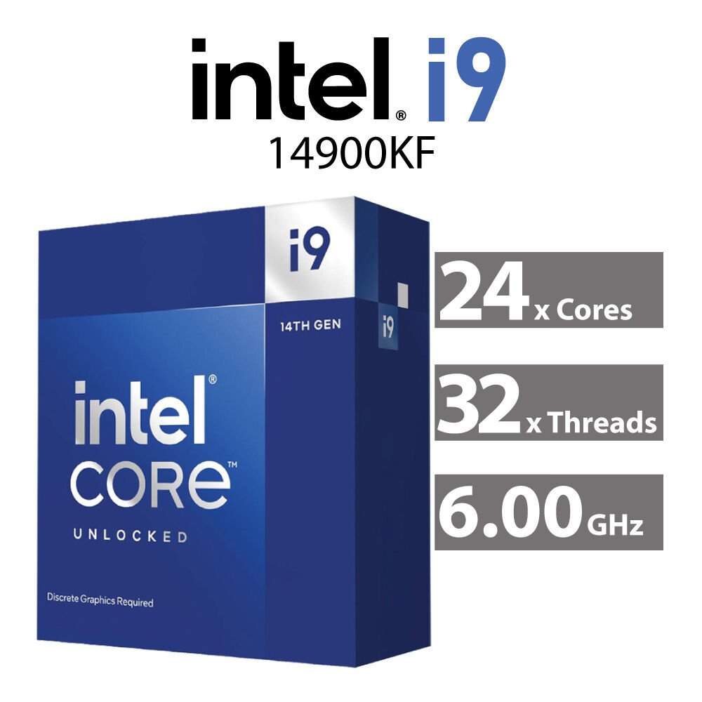 Intel Core i9-14900KF Raptor Lake 24-Core 3.20GHz LGA1700 125W