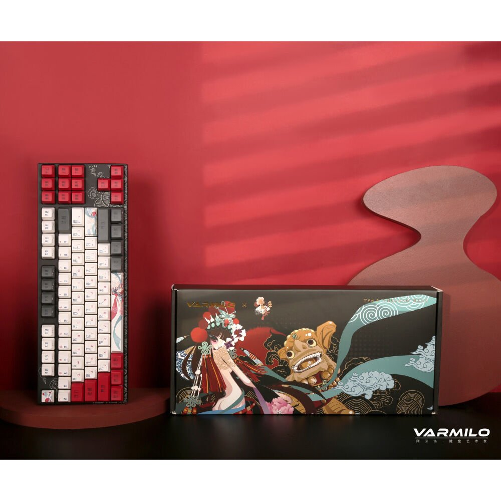 Varmilo MA87 V2 Beijing Opera EC Sakura V2 A33A028A9A3A01A025 TKL Size